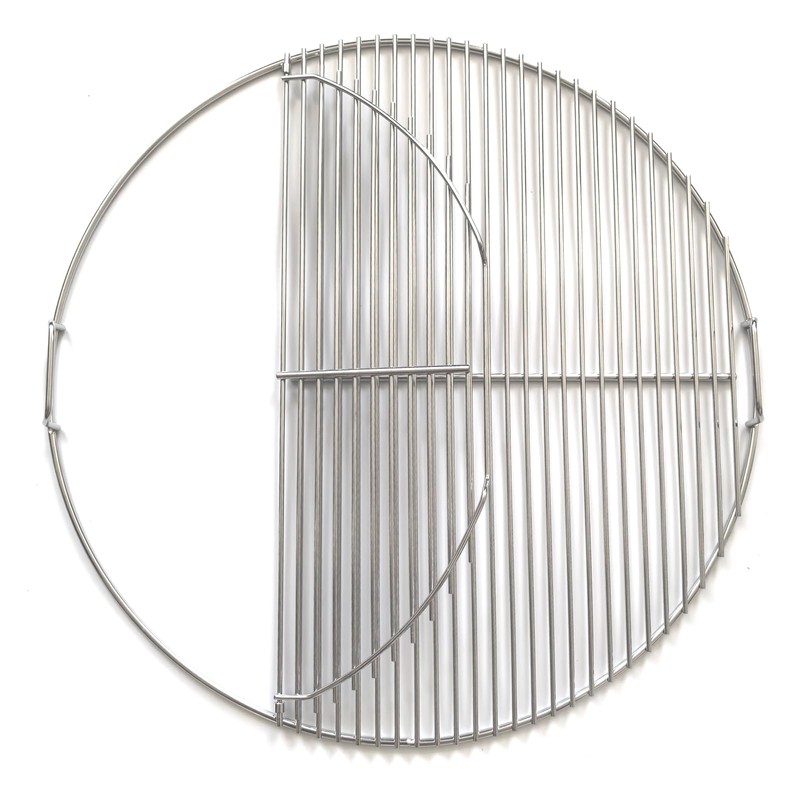 GRILLJOB Upgraded Hinged Grill Grate 22 inch Replacement Compatible with