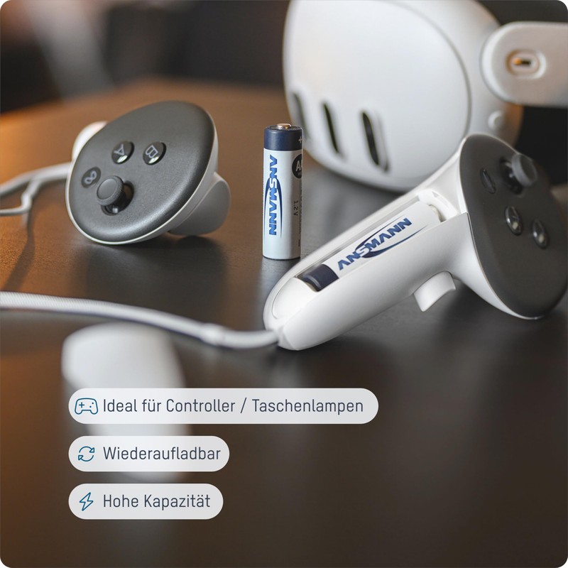 Ansmann Max E AA 2100 mah Low Self Discharge 4pk.