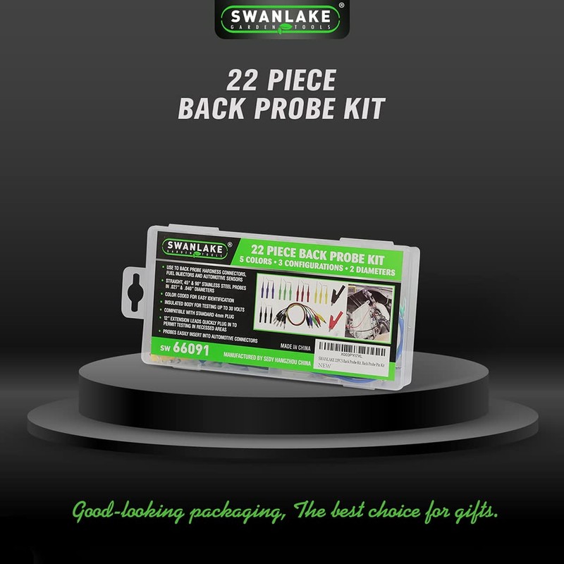 SWANLAKE 22PCS Back Probe Kit, Back Probe Pin Kit