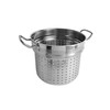 TrueCraftware-12 qt. Pasta Cooker Stainless Steel with Lid and Encapsulated