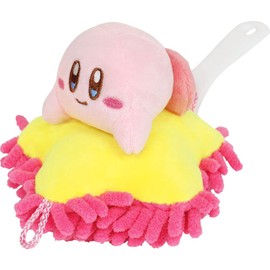 Tees Factory Kirby HK-5542642KB Handy Mop with Mascot, Kirby, H 4.3 x W 4.7 x D 4.7 inches (11 x 12 x 12 cm)