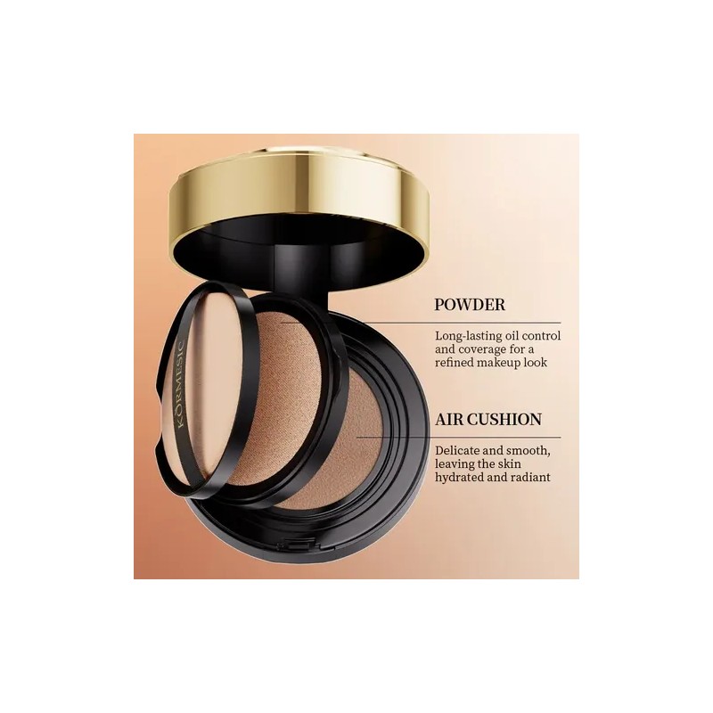 Polvo Compact Larga Duration Control Grasa Acabado Natural
