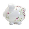 Child to Cherish Ceramic Piggy Bank for Girls, Shabby Chic
