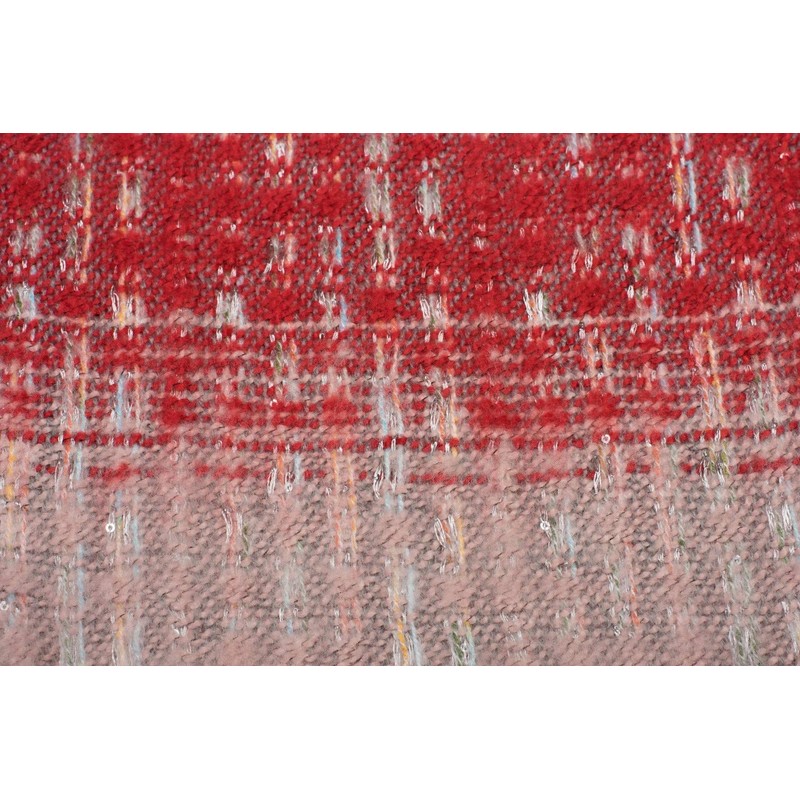 styleBREAKER 01017114 Women's Scarf with Stripes Web Pattern, Sequins and
