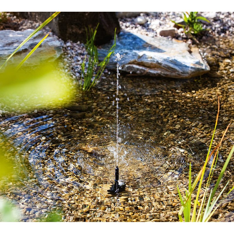esotec Fontana 50 Solar Replacement Pump Pond Pump with Sprinkler