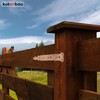 KOTARBAU Shutter Hinge 250 mm Door Hinge Gate Hinge Throw