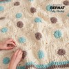 Bernat - Manta para bebé, color rosa/azul, 3 unidades de