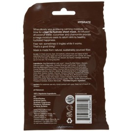 Alba Botanica Alba Bontanica Fast Fix Sheet Mask, Coconut Water Hydrate, 1 Oz