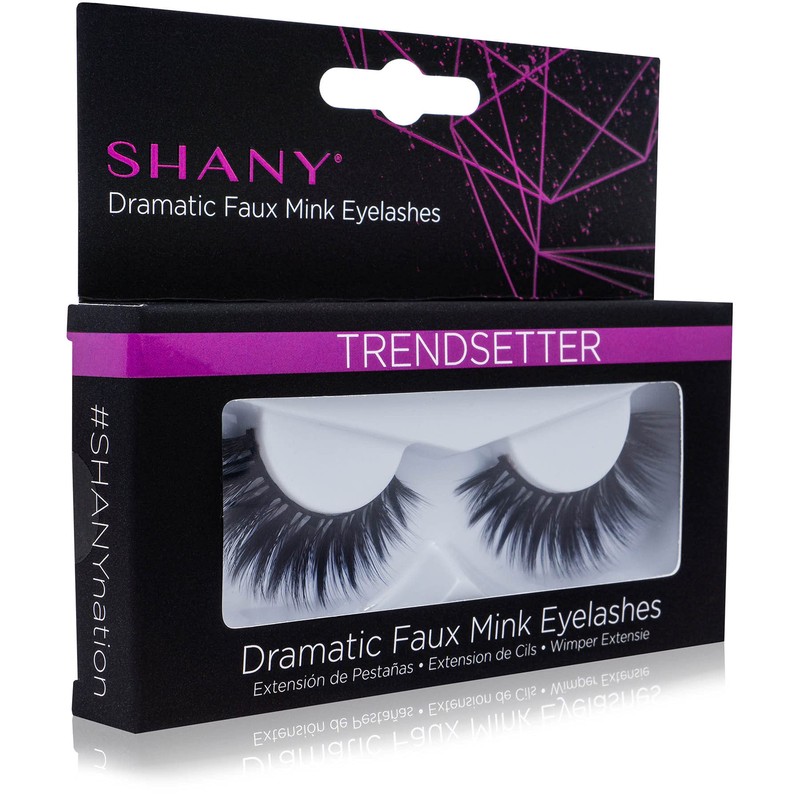 SHANY Classic Faux Mink Eyelashes - Durable Single Pair 3D