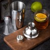 Cocktail Shaker 750 ml Jigger 25/50 ml with Internal Measuring
