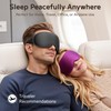 Weighted Sleep Mask 2 Pack - 3D Contoured Eye Masks