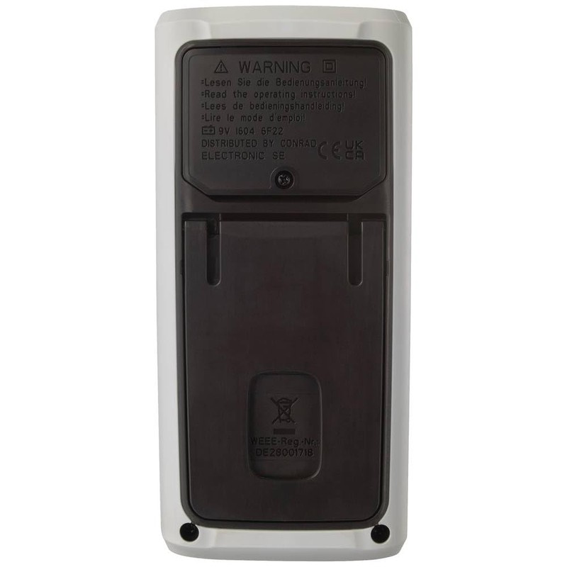 VOLTCRAFT VC171 Handheld Multimeter Digital CAT III 600 V Display