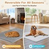 Dog Cooling Mat, Reversible Washable Breathable Summer Pet Bed with