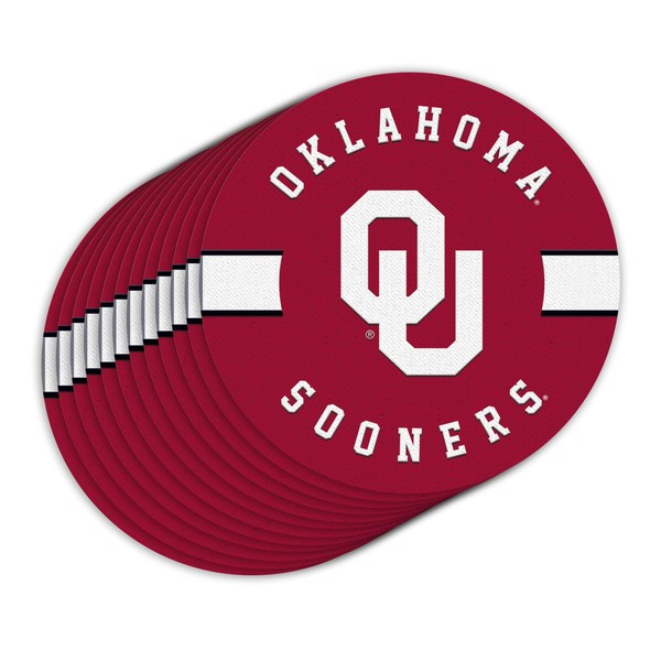 University of Oklahoma School 4 x 4 Paperboard Celebration Coasters