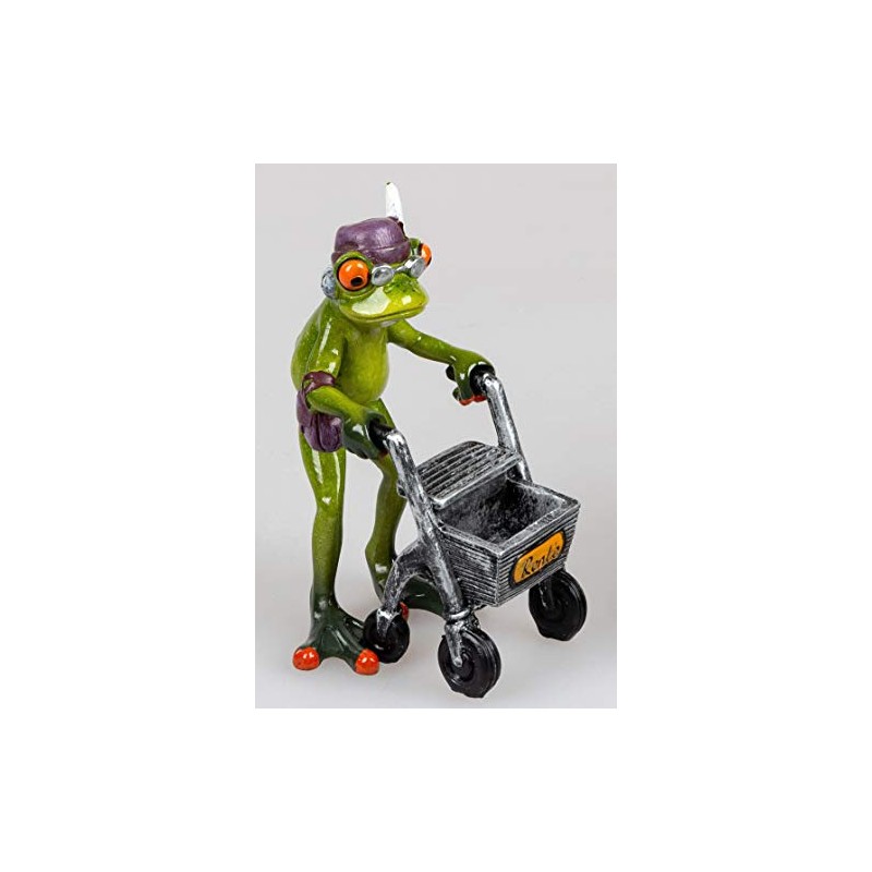 Formano Frog Pensioner Light Green, Approx. 16 cm