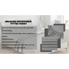 Light Grey Fitted Sheet Super King Size - 25cm Deep