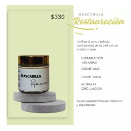 Remedios Herbolarios para la piel Mascarilla Facial Aclaradora Anti-melasma Y Envejecimiento