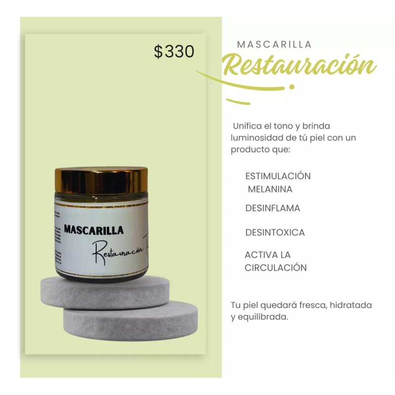 Remedios Herbolarios para la piel Mascarilla Facial Aclaradora Anti-melasma Y