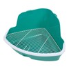 Small Animal Litter Box Fanshaped Rabbit Corner Toilet Box Potty