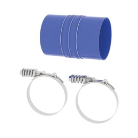 561.406406BK - CAC Cold Side Connector Hose Clamp Kit, 4in x 6in, Replaces OE # KIT4002D | Klein Automotive Truck Parts