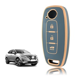 TOOMUME Key Case TPU Car Key Case Fits Nissan Qashqai J12 Juke F16 Xtrail T33 Airya B6 B8 B9 Micra Altima Teana Murano Kicks, Key Cover Protection Key Case - Case