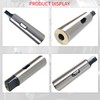 zpldAIAOSI MT2 to MT4 Morse Taper Reducing Adapter, Drill Sleeve,