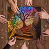 PICKFORU Tree of Life Puzzle for Adults 1000 Pieces, Rainbow