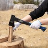 Chopping Axe, 18”Camping Outdoor Hatchet for Wood Splitting and Kindling,