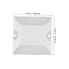 ORFOFE Reflective Aluminum Road Markers Durable Driveway Reflectors for Enhanced