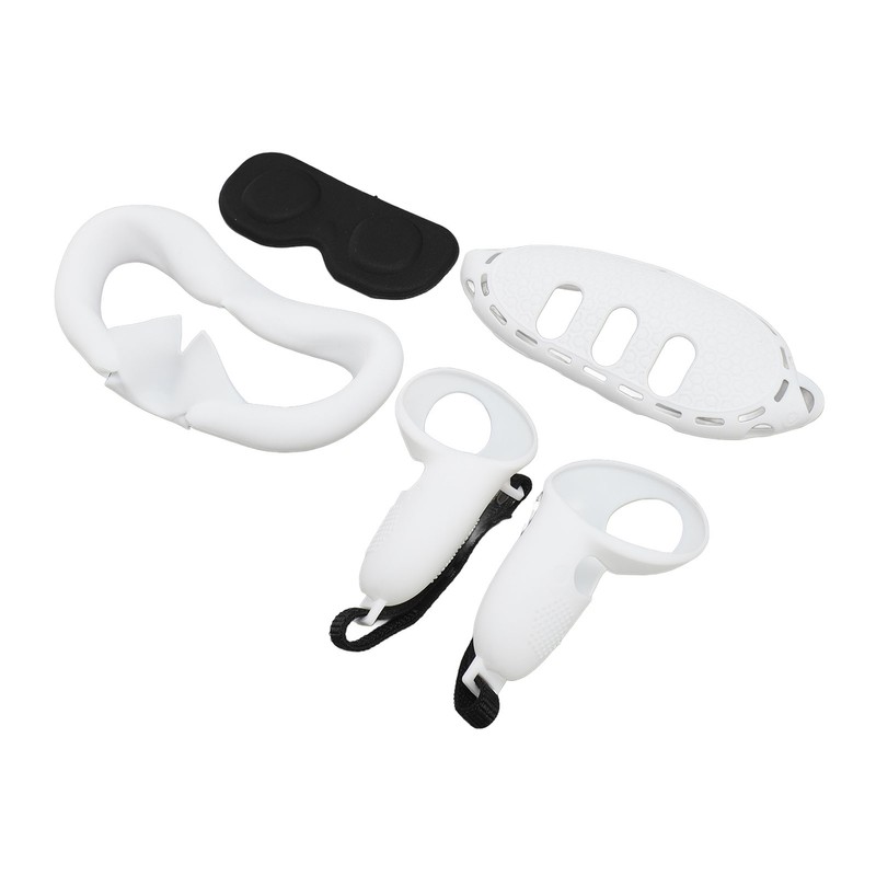 VR Glasses Silicone Cover Set Controller Grips Front Shell Headset