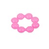 Nuby IcyBite Soother Ring Teether, Pink, 1 Count