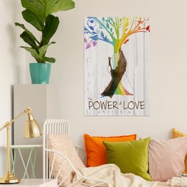 Renditions Gallery The Power of Love Unites US Classroom Posters, Equality Poster for School, Diversity Posters for Office, 12x18 inches Posters Print Only