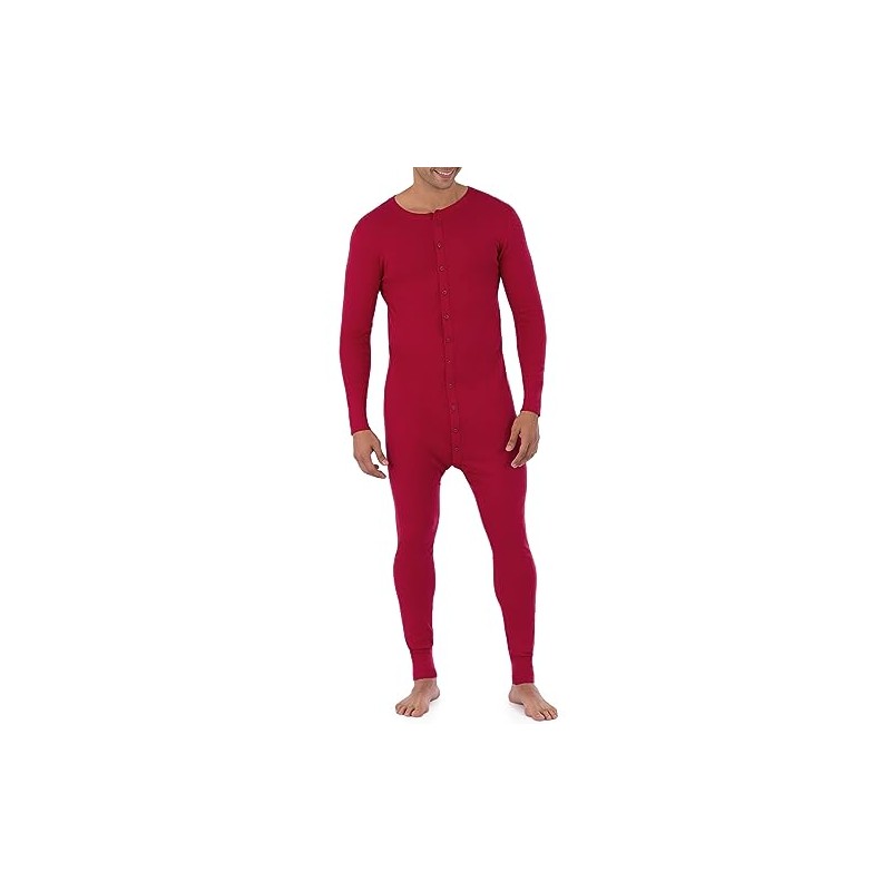 Fruit of the Loom Men's Premium Thermal Union Suit Pajama