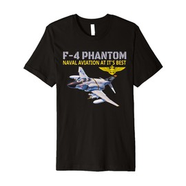 The F-4 Phantom in action.Naval aviation at its best. Premium T-Shirt