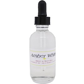 TCEShop Amber: White Scented Body Oil Fragrance [Glass Dropper Top - Clear - 2 oz.] - ID#24538