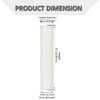 6 Inch Tall White Plastic Candle Covers Sleeves,Chandelier Socket Sleeves,Candelabra