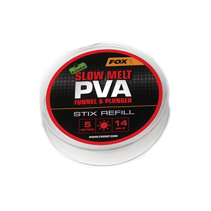 Fox Edges Slow Melt PVA Mesh Refills 5m: 14mm
