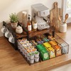 Coffee Station Organizer for Countertop, Coffee Bar Holder for Pods