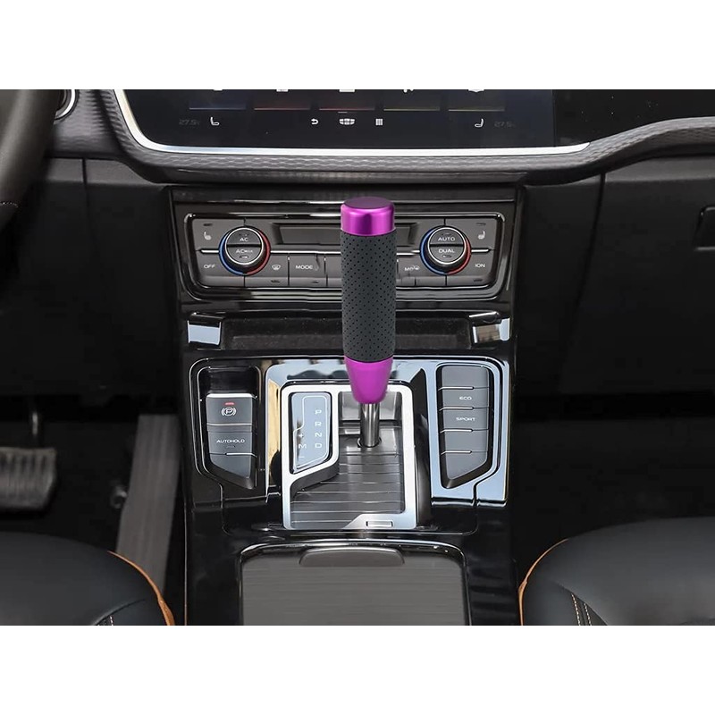 Lunsom 130mm Shift Knob Aluminum Alloy Car Shift Lever Shift