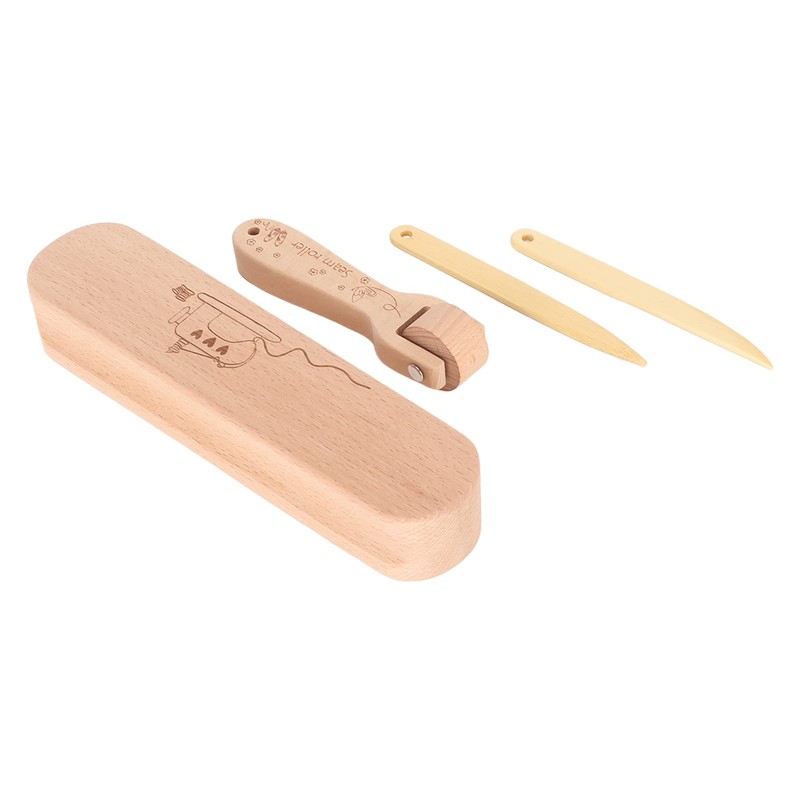 Tailors Clapper Seam Roller Point Turner Sewing Tool Finely Polished