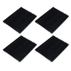 Acouto Refrigerator Air Filter, 4 Piece Refrigerator Air Filter with Carbon Technology, Replacement for Refrigerator