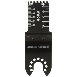 Black & Decker BDA1212 Oscillating Tool Accessories 1" Precision Plunge Cut Blade