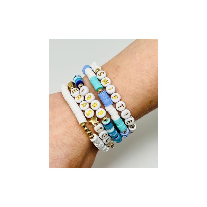 Blue Friendship Bracelets Set
