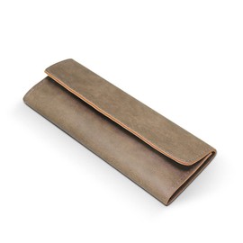 1 Piece PU Leather Empty Folding Tweezers Storage Bag Eyelash Extensions Multi-pockets Travel Case for Eyelash Grafting Extension Tweezers