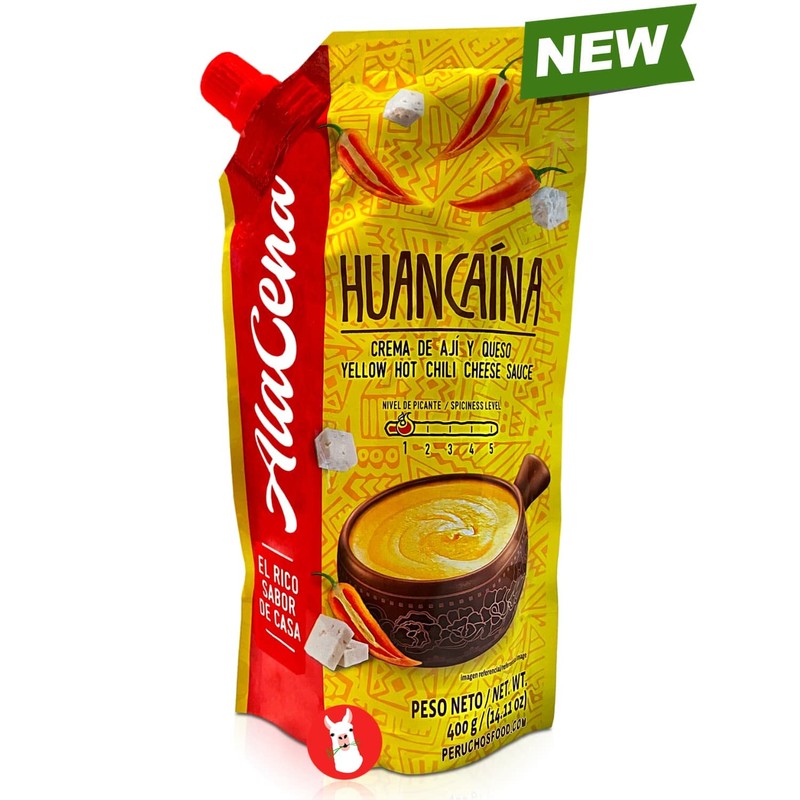 Salsa Huancaina - Crema de Aji y queso Nuevo Paquete