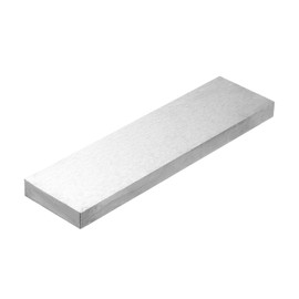 PATIKIL 40x150x10mm Steel Bench Block, Steel Block Metal Bench Block No Holes Matched Hardened Steel Flat 123 Blocks Precision Ground Milling for Jewelry Making Stamping Tool, Rectangle