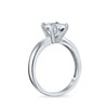 Bling Jewelry Sterling Silver Classic CZ Round Solitaire Engagement Ring