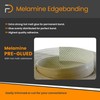 Furndiy 7/8" x 50' Roll of Maple Pre-Glued Melamine Edgebanding