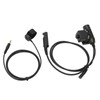 U94 PTT Adapter Cable Walkie Talkie Headset Adapter with Key