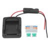 18V Battery Adapter Good Fit Lithium Battery Converter with Fuse
